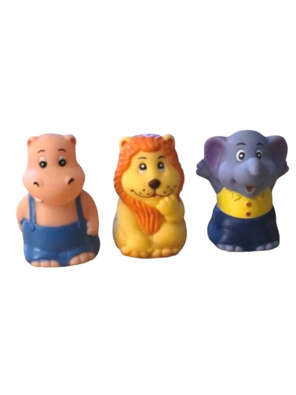 Vintage Plastic Animal Pencil Sharper Set of 3